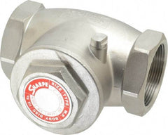 Sharpe Valves - 2" Stainless Steel Check Valve - FNPT x FNPT, 200 WOG - Exact Tool & Supply