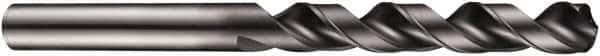 DORMER - 14.25mm 130° Cobalt Jobber Drill - TiAlN Finish, Right Hand Cut, Spiral Flute, Straight Shank, 170mm OAL, ADX Point - Exact Tool & Supply