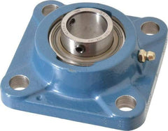 SKF - 1" ID, 4-Bolt Flange - 2-3/4" Btw Mnt Hole Ctrs - Exact Tool & Supply