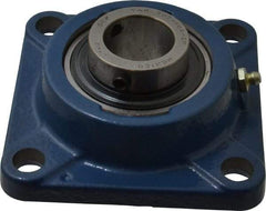 SKF - 1-1/4" ID, 4-Bolt Flange - 3-5/8" Btw Mnt Hole Ctrs - Exact Tool & Supply