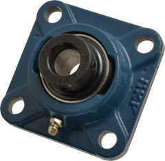 SKF - 3/4" ID, 4-Bolt Flange - 2-1/2" Btw Mnt Hole Ctrs - Exact Tool & Supply