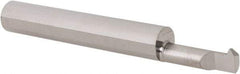 Scientific Cutting Tools - 0.6" Cutting Depth, 14 to 40 TPI, 0.23" Diam, Internal Thread, Solid Carbide, Single Point Threading Bar - Bright Finish, 2-1/2" OAL, 5/16" Shank Diam, 0.055" Projection from Edge, 60° Profile Angle - Exact Tool & Supply