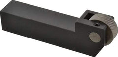 Made in USA - RH Cut, 1" Wide x 1" High x 3-1/2" Long Square Shank, Fixed Bump Knurlers - 1 Knurl Required, 1-1/4" Diam x 1/2" Wide Face, 1/2" Hole Diam, Series PH - Exact Tool & Supply