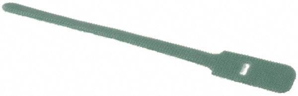 SpeedTech - 6" Long Green Nylon & Polyethylene Hook & Loop Strap - 40 Lb Tensile Strength - Exact Tool & Supply