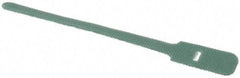 SpeedTech - 6" Long Green Nylon & Polyethylene Hook & Loop Strap - 40 Lb Tensile Strength - Exact Tool & Supply