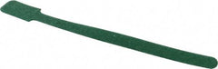 SpeedTech - 9" Long Green Nylon & Polyethylene Mountable Cable Tie - 40 Lb Tensile Strength, 2" Max Bundle Diam - Exact Tool & Supply