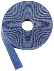 SpeedTech - 75' Long Red Nylon & Polyethylene Hook & Loop Strap - 50 Lb Tensile Strength - Exact Tool & Supply