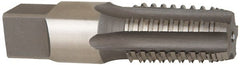Reiff & Nestor - 3/8-18 NPT, 5 Flutes, Bright Finish, High Speed Steel, Interrupted Thread Pipe Tap - Exact Tool & Supply