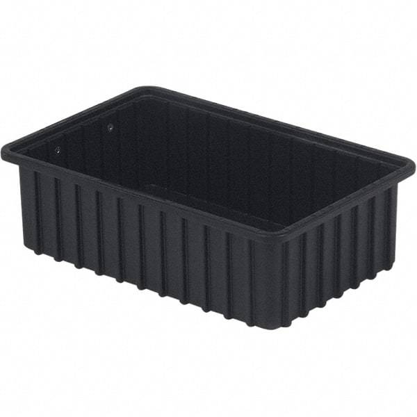 LEWISBins+ - 10-7/8" Wide x 5" High, Black Bin Divider Box - Use with DV1050 Short, DV1650 Long - Exact Tool & Supply