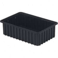 LEWISBins+ - 10-7/8" Wide x 5" High, Black Bin Divider Box - Use with DV1050 Short, DV1650 Long - Exact Tool & Supply