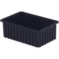 LEWISBins+ - 10-7/8" Wide x 6" High, Black Bin Divider Box - Use with DV1060 Short, DV1660 Long - Exact Tool & Supply
