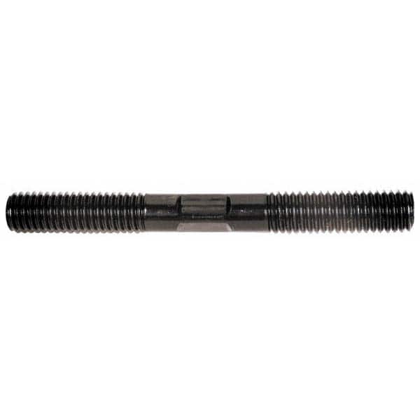 TE-CO - 1-8 22" OAL Equal Double Threaded Stud - Exact Tool & Supply