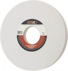 Camel Grinding Wheels - 12" Diam x 3" Hole x 1-1/2" Thick, H Hardness, 46 Grit Surface Grinding Wheel - Aluminum Oxide, Type 5, Coarse Grade, 2,228 Max RPM, Vitrified Bond, One-Side Recess - Exact Tool & Supply