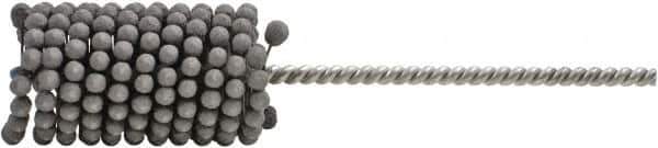Brush Research Mfg. - 1-1/2" to 1-5/8" Bore Diam, 240 Grit, Aluminum Oxide Flexible Hone - Medium, 8" OAL - Exact Tool & Supply