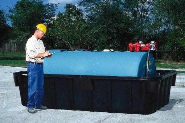 UltraTech - 1100 Gal Sump, Plastic Sump - 148" Long x 63" Wide x 33" High - Exact Tool & Supply