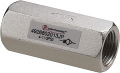 PRO-SOURCE - 3/8" Aluminum Check Valve - Inline, FNPT x FNPT - Exact Tool & Supply