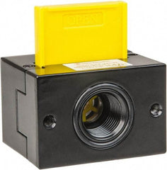 PRO-SOURCE - 1/2" NPT Shut-Off Valve - 7.1 to 170.64 psi & Aluminum Die Cast Material - Exact Tool & Supply
