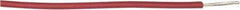 Made in USA - 18 AWG, 65 Strand, 500' OAL, Tinned Copper Hook Up Wire - Red EPDM Jacket, 0.145" Diam - Exact Tool & Supply