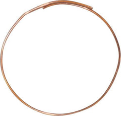 Made in USA - 30 AWG, 0.01 Inch Diameter, 3208 Ft., Solid, Grounding Wire - Copper, ASTM B3, QQ-W-343 Type S, RoHS Compliant - Exact Tool & Supply