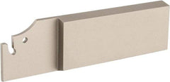 Iscar - 1.26" Blade Height, 0.311" Blade Width, 110.5mm OAL, Right Hand Cut, Single End Indexable Cut-Off Blade - TGFH Blade, Tang-Grip Series - Exact Tool & Supply