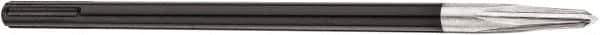 DeWALT - 12" OAL, 1" Shank Diam, Point Chisel - SDS Max Drive, SDS Max Shank, Steel - Exact Tool & Supply