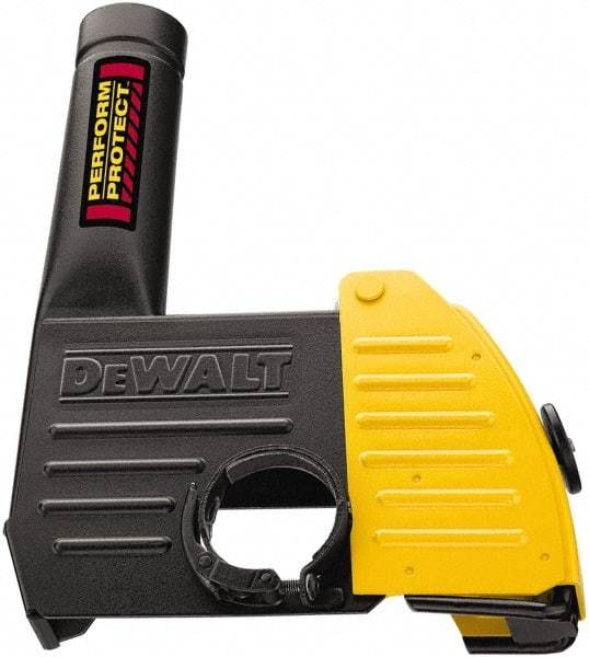 DeWALT - 5 & 6" Diam Grinder Dust Shroud - For Use with Grinder & Vacuum - Exact Tool & Supply