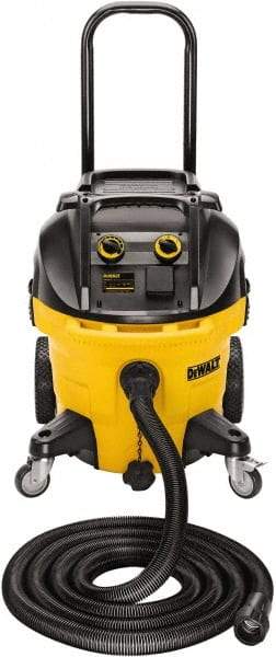DeWALT - 10 Gal, Plastic Tank, Wet/Dry, Vacuum - 1.85 hp, 15 Amps - Exact Tool & Supply
