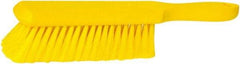 PRO-SOURCE - PBT Duster - 1-3/4" Bristle Length, 8-1/4" Long x 2" Wide Head, Foam Handle, Yellow - Exact Tool & Supply