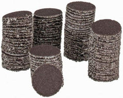 Tru-Maxx - 1/2" Diam, 240 Grit Aluminum Oxide Adhesive PSA Disc - Very Fine Grade, X Weighted Cloth Backing, For Right Angle/Vertical Shaft Portable Grinders - Exact Tool & Supply