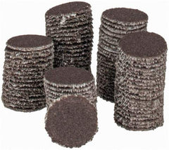 Tru-Maxx - 1/2" Diam, 180 Grit Aluminum Oxide Adhesive PSA Disc - Very Fine Grade, X Weighted Cloth Backing, For Right Angle/Vertical Shaft Portable Grinders - Exact Tool & Supply