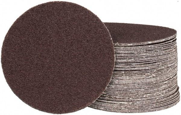 Tru-Maxx - 5" Diam, 60 Grit Aluminum Oxide Adhesive PSA Disc - Medium Grade, X Weighted Cloth Backing, For Dual-Action/Orbital Sanders, Right Angle/Vertical Shaft Portable Grinders - Exact Tool & Supply
