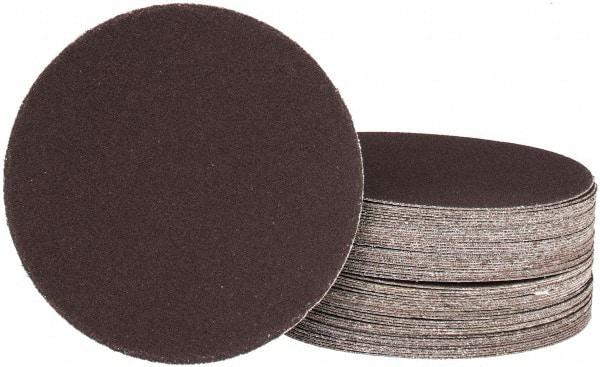 Tru-Maxx - 5" Diam, 240 Grit Aluminum Oxide Adhesive PSA Disc - Very Fine Grade, X Weighted Cloth Backing, For Dual-Action/Orbital Sanders, Right Angle/Vertical Shaft Portable Grinders - Exact Tool & Supply