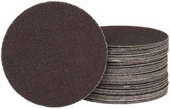 Tru-Maxx - 4" Diam, 100 Grit Aluminum Oxide Adhesive PSA Disc - Fine Grade, X Weighted Cloth Backing, For Right Angle/Vertical Shaft Portable Grinders - Exact Tool & Supply