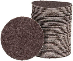 Tru-Maxx - 3" Diam, 36 Grit Aluminum Oxide Adhesive PSA Disc - Very Coarse Grade, X Weighted Cloth Backing, For Right Angle/Vertical Shaft Portable Grinders - Exact Tool & Supply