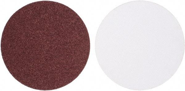 Tru-Maxx - 10" Diam, 24 Grit Aluminum Oxide Adhesive PSA Disc - Very Coarse Grade, X Weighted Cloth Backing, For Stationary Disc Sanders - Exact Tool & Supply