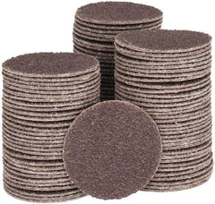 Tru-Maxx - 1-1/2" Diam, 50 Grit Aluminum Oxide Adhesive PSA Disc - Coarse Grade, X Weighted Cloth Backing, For Right Angle/Vertical Shaft Portable Grinders - Exact Tool & Supply