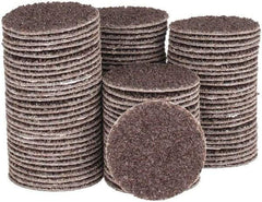 Tru-Maxx - 1-1/2" Diam, 36 Grit Aluminum Oxide Adhesive PSA Disc - Very Coarse Grade, X Weighted Cloth Backing, For Right Angle/Vertical Shaft Portable Grinders - Exact Tool & Supply
