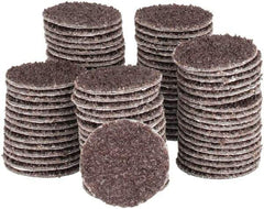 Tru-Maxx - 1" Diam, 36 Grit Aluminum Oxide Adhesive PSA Disc - Very Coarse Grade, X Weighted Cloth Backing, For Right Angle/Vertical Shaft Portable Grinders - Exact Tool & Supply