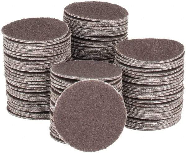 Tru-Maxx - 1" Diam, 180 Grit Aluminum Oxide Adhesive PSA Disc - Very Fine Grade, X Weighted Cloth Backing, For Right Angle/Vertical Shaft Portable Grinders - Exact Tool & Supply