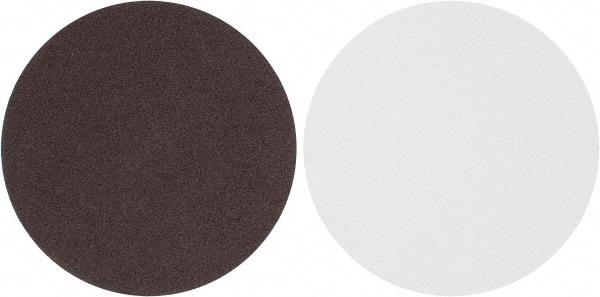 Tru-Maxx - 8" Diam, 80 Grit Aluminum Oxide Adhesive PSA Disc - Medium Grade, X Weighted Cloth Backing, For Stationary Disc Sanders - Exact Tool & Supply