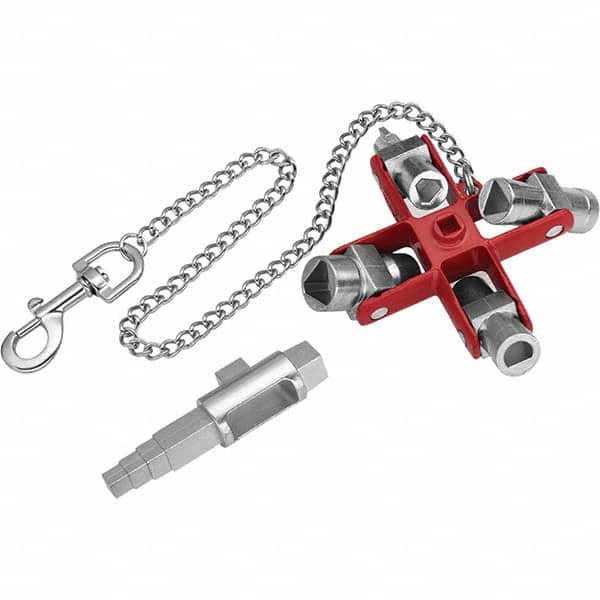 Knipex - Pullers, Extractors & Specialty Wrenches Type: Universal Key - Construction Overall Length (Inch): 4.6 - Exact Tool & Supply