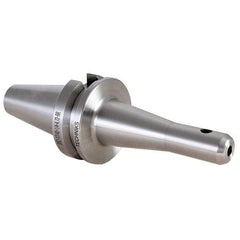 Techniks - BT40 Taper Shank 1/2" Hole End Mill Holder/Adapter - 1-3/8" Nose Diam, 4.72" Projection - Exact Tool & Supply