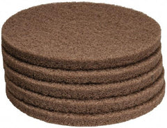 PRO-SOURCE - Polishing Pad - 14" Machine, Tan Pad, Polyester - Exact Tool & Supply