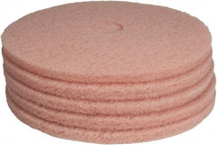 PRO-SOURCE - Polishing Pad - 20" Machine, Pink Pad, Polyester - Exact Tool & Supply