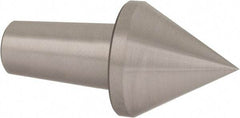 Riten - 5MT Taper, 1-1/2" Point Diam, Hardened Tool Steel Lathe Standard Point - 1-11/16" OAL - Exact Tool & Supply