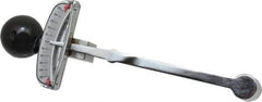 Sturtevant Richmont - 3/8" Drive, 0 to 50 In/Lb, Beam Torque Wrench - 2 Ft/Lb Graduation, 6-7/8" OAL - Exact Tool & Supply