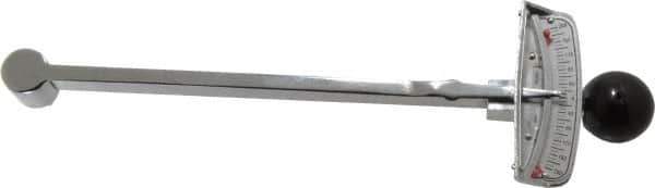 Sturtevant Richmont - 3/8" Drive, 0 to 200 In/Lb, Beam Torque Wrench - 10 In/Lb Graduation, 9-29/32" OAL - Exact Tool & Supply