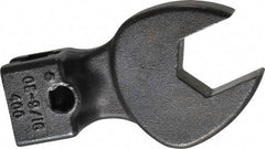 Sturtevant Richmont - 9/16" Open End Torque Wrench Interchangeable Head - 400 In/Lb Max Torque, Use with Sturtevant/Richmont Interchangeable Head Clicker Torque Wrenches - Exact Tool & Supply