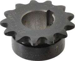 Browning - 13 Teeth, 3/8" Chain Pitch, Chain Size 35, Finished Bore Sprocket - 3/4" Bore Diam, 1.567" Pitch Diam, 1-3/4" Outside Diam - Exact Tool & Supply