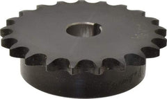 Browning - 21 Teeth, 1/2" Chain Pitch, Chain Size 40, Finished Bore Sprocket - 3/4" Bore Diam, 3.355" Pitch Diam, 3.62" Outside Diam - Exact Tool & Supply
